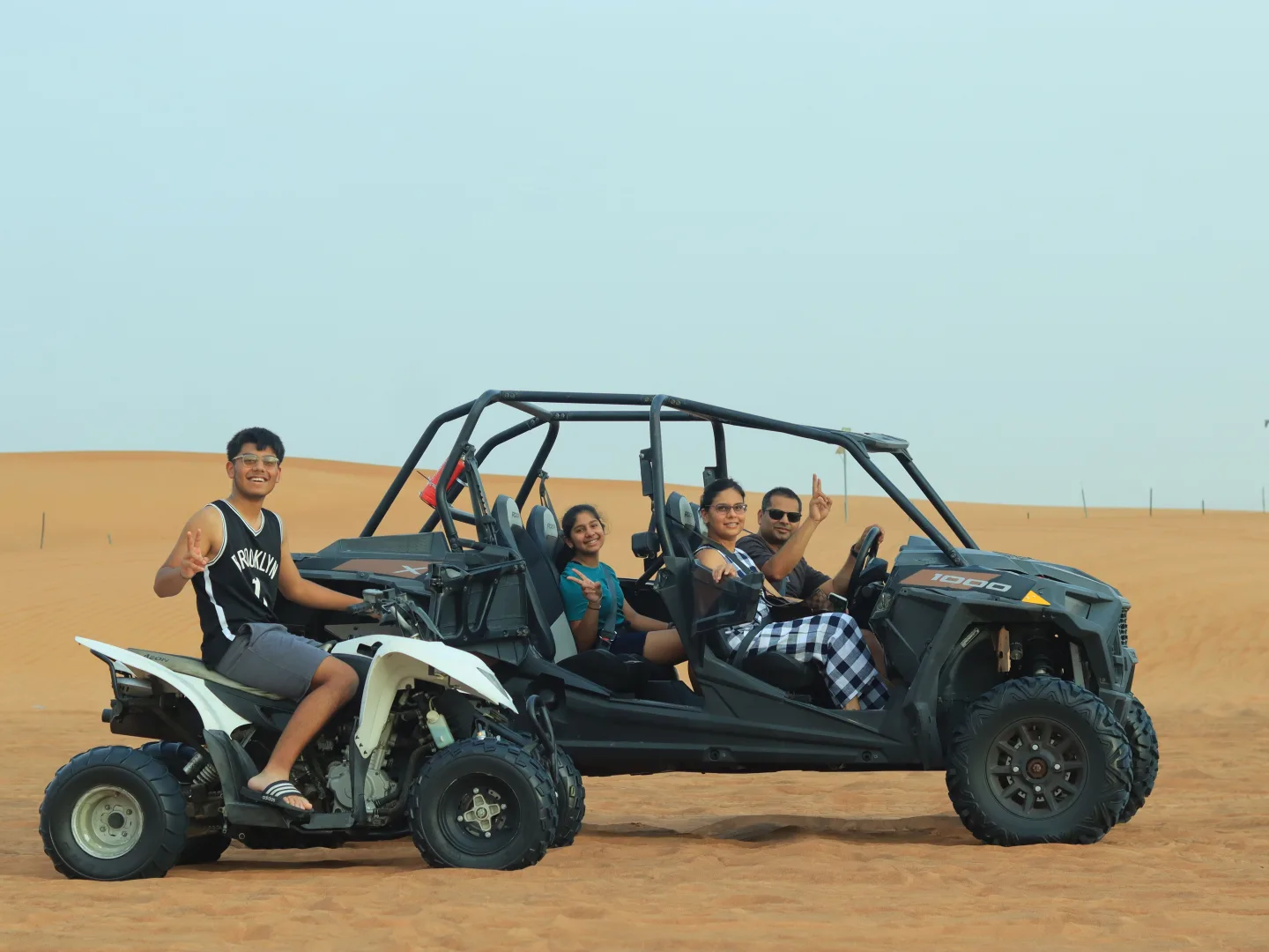 Best Extreme Polaris & Can-Am Dune Buggy Tours Dubai with Tr