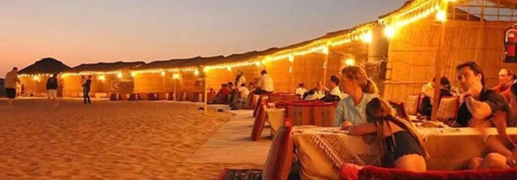 Premium Red Dunes, Camel Safari & 3 Cuisines Buffet